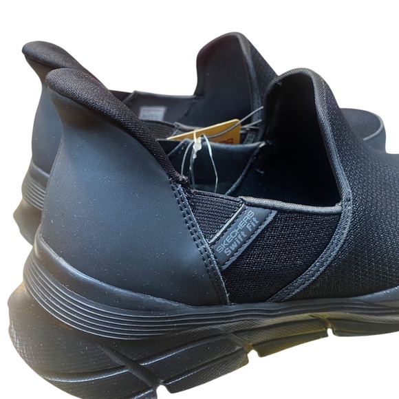 Skechers Mens Equalizer 4.0 Hands Free SlipOn Swift-Fit Black Shoe Size 10.5 NEW - Picture 13 of 14